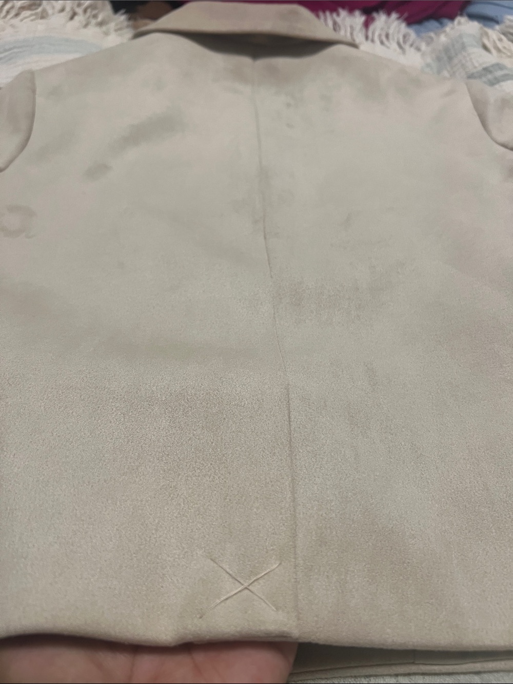 Wayf Cream Rounded Collar Button Jacket - Picture 6 of 6